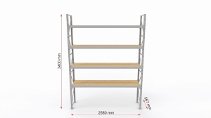 Regał  magazynowy lekki H-3400 G-600 SP wymiary.jpg