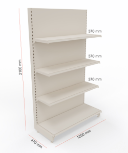 Regały sklepowy przyścienny P210A wymiary 125 (Niestandardowy).png